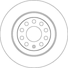 2x Bremsscheibe Hinterachse für AUDI A6 C6 Avant