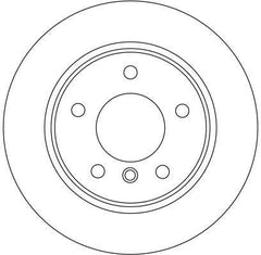 2x Bremsscheibe Hinterachse für BMW 1