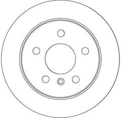 2x Bremsscheibe Hinterachse für MERCEDES-BENZ A-KLASSE B-KLASSE Sports Tourer