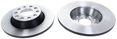 2x Bremsscheibe Hinterachse für AUDI SEAT SKODA VW A3 Sportback Cabriolet Q3