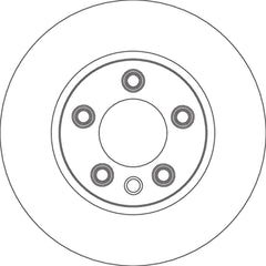 Bremsscheibe Vorderachse rechts für PORSCHE VW CAYENNE TOUAREG VAN
