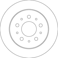 2x Bremsscheibe Hinterachse für CITROËN FIAT PEUGEOT JUMPER II Kasten