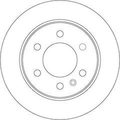 2x Bremsscheibe Hinterachse für MERCEDES-BENZ VW SPRINTER 3-t Bus Kasten