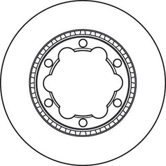 2x Bremsscheibe Hinterachse für MERCEDES-BENZ VW SPRINTER 3-t