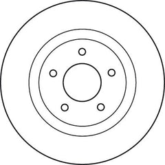 2x Bremsscheibe Vorderachse für NISSAN JUKE QASHQAI / +2 I X-TRAIL II VAN