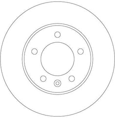 2x Bremsscheibe Hinterachse für OPEL RENAULT MOVANO B Kasten