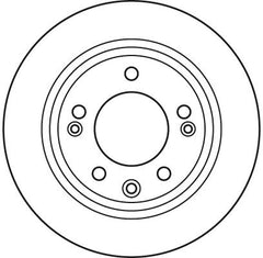 2x Bremsscheibe Hinterachse für HYUNDAI KIA i30 Kombi ix35 Van CEE'D Schrägheck