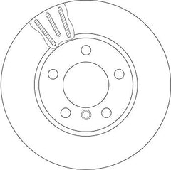 2x Bremsscheibe Vorderachse für MINI COUNTRYMAN PACEMAN