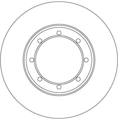 2x Bremsscheibe Hinterachse für RENAULT MASTER III Kasten Pritsche/Fahrgestell