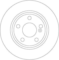 2x Bremsscheibe Hinterachse für MERCEDES-BENZ A-KLASSE B-KLASSE Sports Tourer