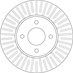 2x Bremsscheibe Vorderachse für NISSAN MICRA IV NOTE