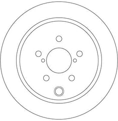 2x Bremsscheibe Hinterachse für SUBARU FORESTER IMPREZA Schrägheck Stufenheck XV