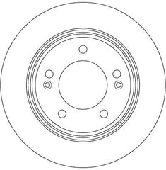 2x Bremsscheibe Hinterachse für HYUNDAI KIA CRETA ELANTRA V Stufenheck VI i30