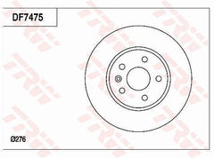 2x Bremsscheibe Vorderachse für OPEL CHEVROLET ASTRA J Caravan GTC Stufenheck