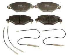 Bremsbelagsatz Scheibenbremse Vorderachse für CITROËN C5 I Break II Kasten/Kombi