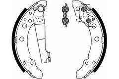 Bremsbackensatz Hinterachse für AUDI SEAT VW 80 B2 Stufenheck 100 C1 A2 COUPE