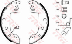 Bremsbackensatz Hinterachse für ALFA ROMEO CITROËN FIAT PEUGEOT RENAULT TALBOT