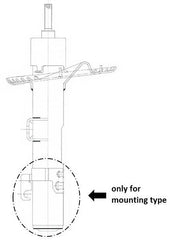Stoßdämpfer Vorderachse für VW CALIFORNIA T5 Camper T6 MULTIVAN TRANSPORTER