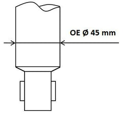 Stoßdämpfer Hinterachse für FORD VOLVO C-MAX II FOCUS III Stufenheck GRAND Van