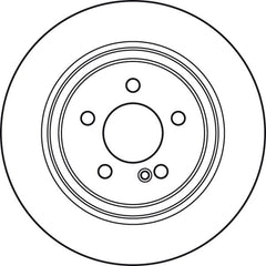 2x Bremsscheibe Hinterachse für MERCEDES-BENZ S-KLASSE SL