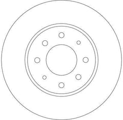2x Bremsscheibe Vorderachse für MITSUBISHI GALANT VI Stufenheck VII VIII Kombi