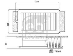 Luftfilter für RENAULT CAPTUR II CLIO V