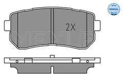 Bremsbelagsatz Scheibenbremse Hinterachse für HYUNDAI KIA CRETA ix35 KONA