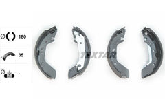 Bremsbackensatz Hinterachse für HYUNDAI ACCENT II Stufenheck
