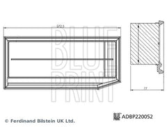 Luftfilter für NISSAN RENAULT DACIA TERRANO LOGAN/STEPWAY II DUSTER Kasten/SUV