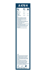 Wischblatt für FORD OPEL MONDEO IV Stufenheck INSIGNIA A