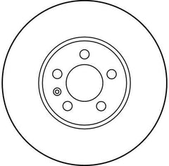 2x Bremsscheibe Vorderachse für VW GOLF III Variant PASSAT B3/B4 VENTO