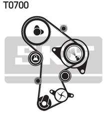 Zahnriemensatz für AUDI SEAT SKODA VW A1 Sportback A3 Cabriolet A4 Allroad B8
