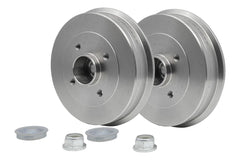 2x Bremstrommel Hinterachse für RENAULT DACIA CLIO II LOGAN I Kombi MEGANE