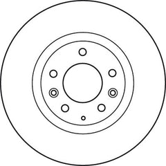 2x Bremsscheibe Vorderachse für MAZDA RX-8