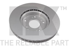 2x Bremsscheibe Vorderachse für HONDA ACCORD VII Tourer