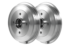 2x Bremstrommel Hinterachse für CITROËN PEUGEOT C2 C3 I II Pluriel ENTERPRISE