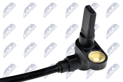 ABS Sensor Raddrehzahl Vorderachse links für CITROËN FIAT LANCIA PEUGEOT C8 Van