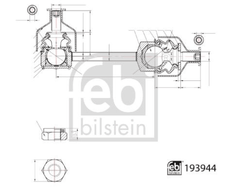 Koppelstange Stabilisator Hinterachse für VOLVO S60 II V60 I Cross Country