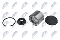 Radlagersatz Hinterachse für NISSAN OPEL RENAULT NV400 Kasten