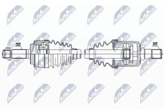 Antriebswelle Vorderachse links für HONDA CIVIC VIII Hatchback