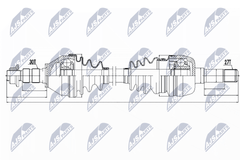 Antriebswelle Vorderachse für OPEL SAAB CADILLAC ASTRA J Caravan GTC Stufenheck