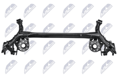 Achskörper Hinterachse für TOYOTA YARIS Kasten/Schrägheck