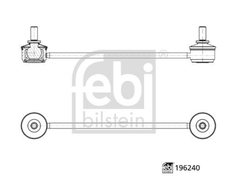 Koppelstange Stabilisator Hinterachse für ALFA ROMEO GIULIA STELVIO