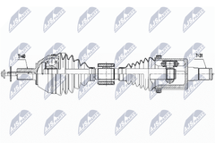 Antriebswelle Vorderachse links für VOLVO S60 II S80 V60 I V70 III