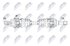 Antriebswelle Hinterachse für VOLVO S40 II V50