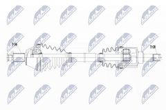 Antriebswelle Vorderachse links für SEAT SKODA VW IBIZA IV SC ST