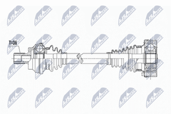 Antriebswelle Hinterachse für AUDI SEAT SKODA VW A1 Sportback A3 Q3 TT Roadster