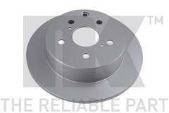 2x Bremsscheibe Hinterachse für TOYOTA AVENSIS Stufenheck Kombi