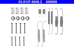 Zubehörsatz Bremsbacken Hinterachse für AUDI SEAT VW 80 B2 Stufenheck A2 COUPE