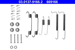 Zubehörsatz Bremsbacken Hinterachse für OPEL ASTRA F Stufenheck CC CORSA A TR B